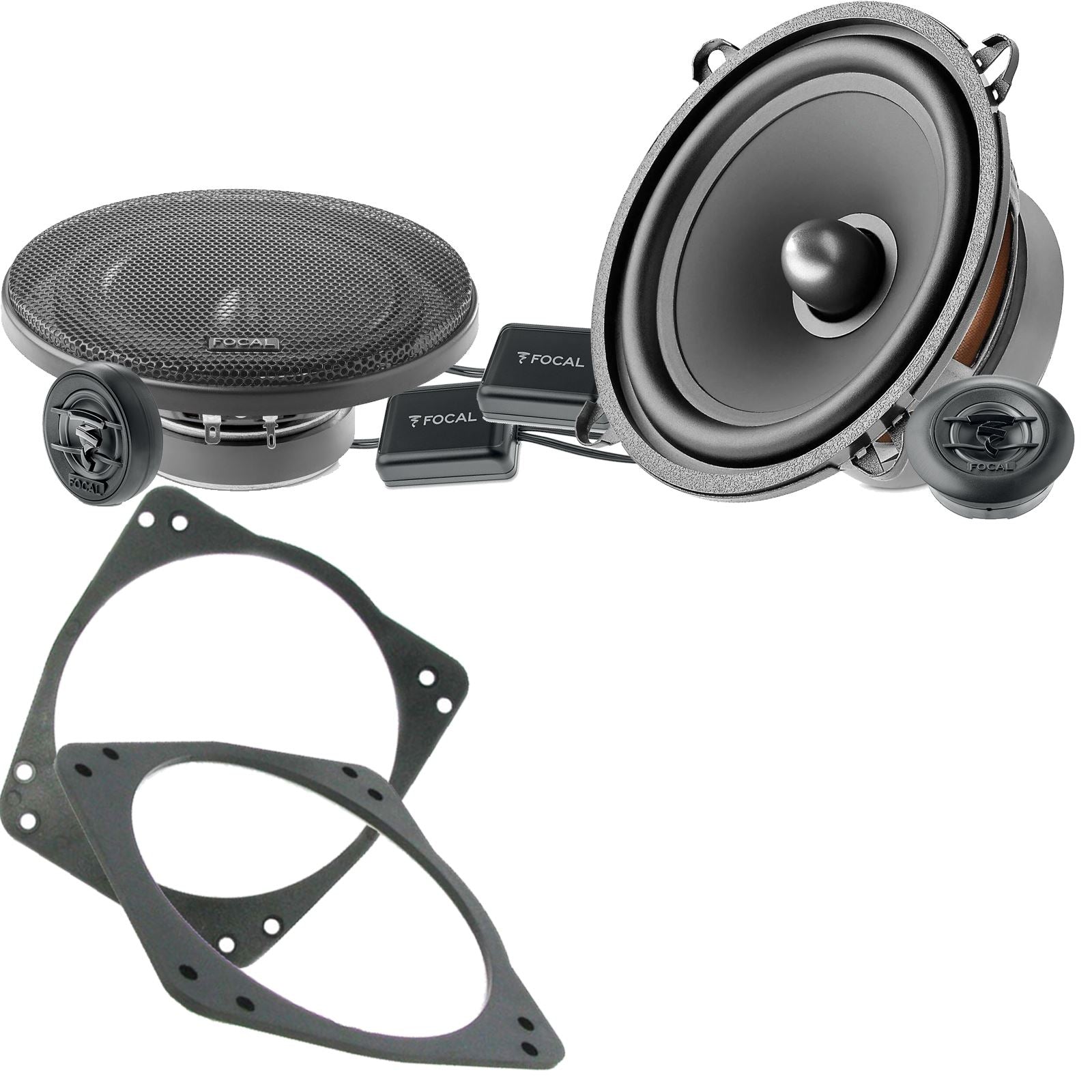 Focal Auditor ASE130 130mm/13cm/5.25"Car Component Speakers (Pair Max 200 watts) Fits Ford Fiesta 1989-01