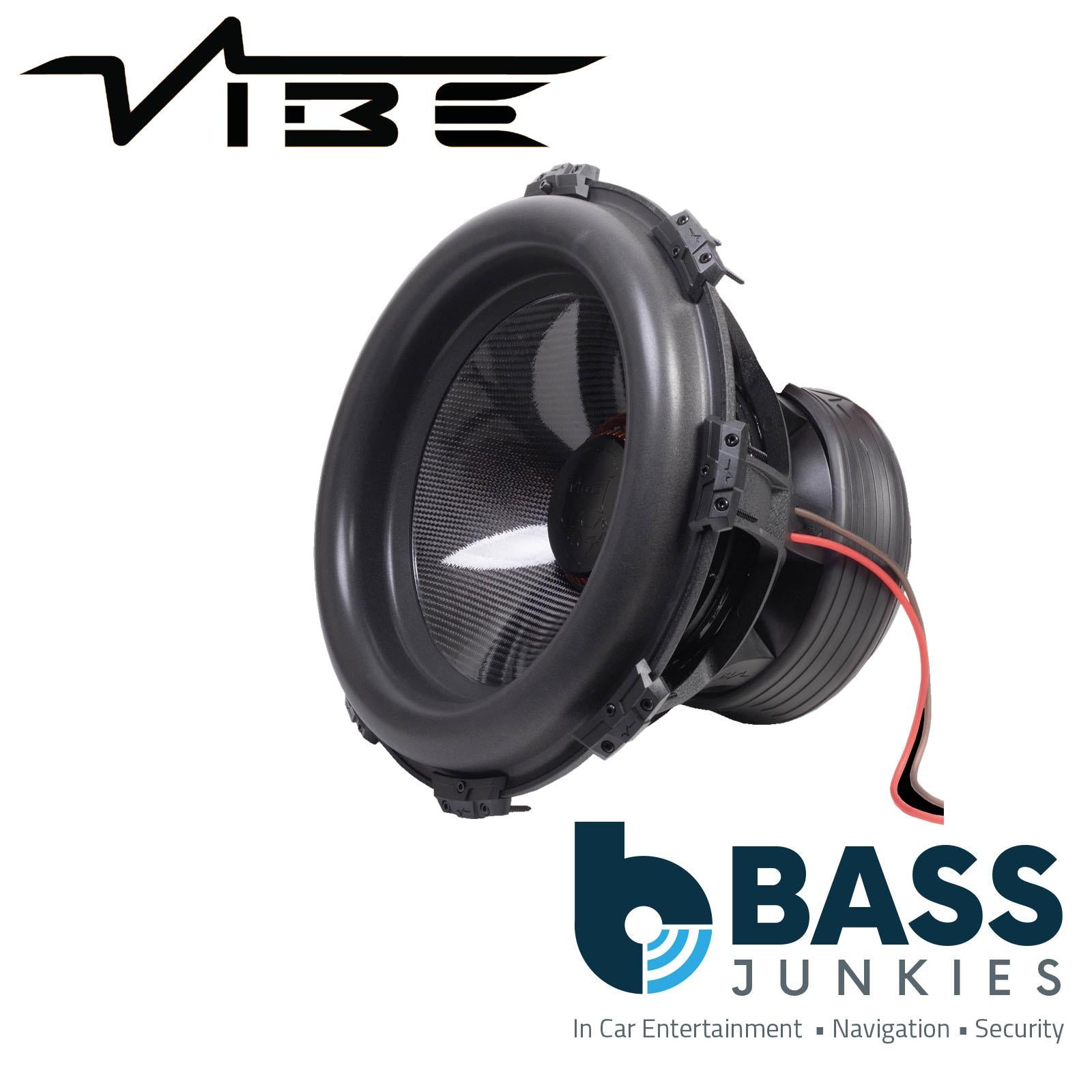 VIBE BDC18D1SPL-V4 Black Death 18 Inch 15000 Watts Max SPL Car Audio Subwoofer