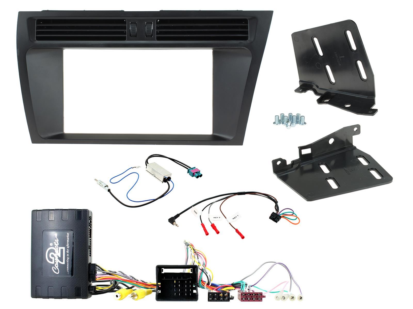 SONY DAB+ Apple | Android Double Din Stereo Fitting Kit + Steering Wheel Stalk Controls to fit Audi A4 2008-15 | Audi A5 2008-15