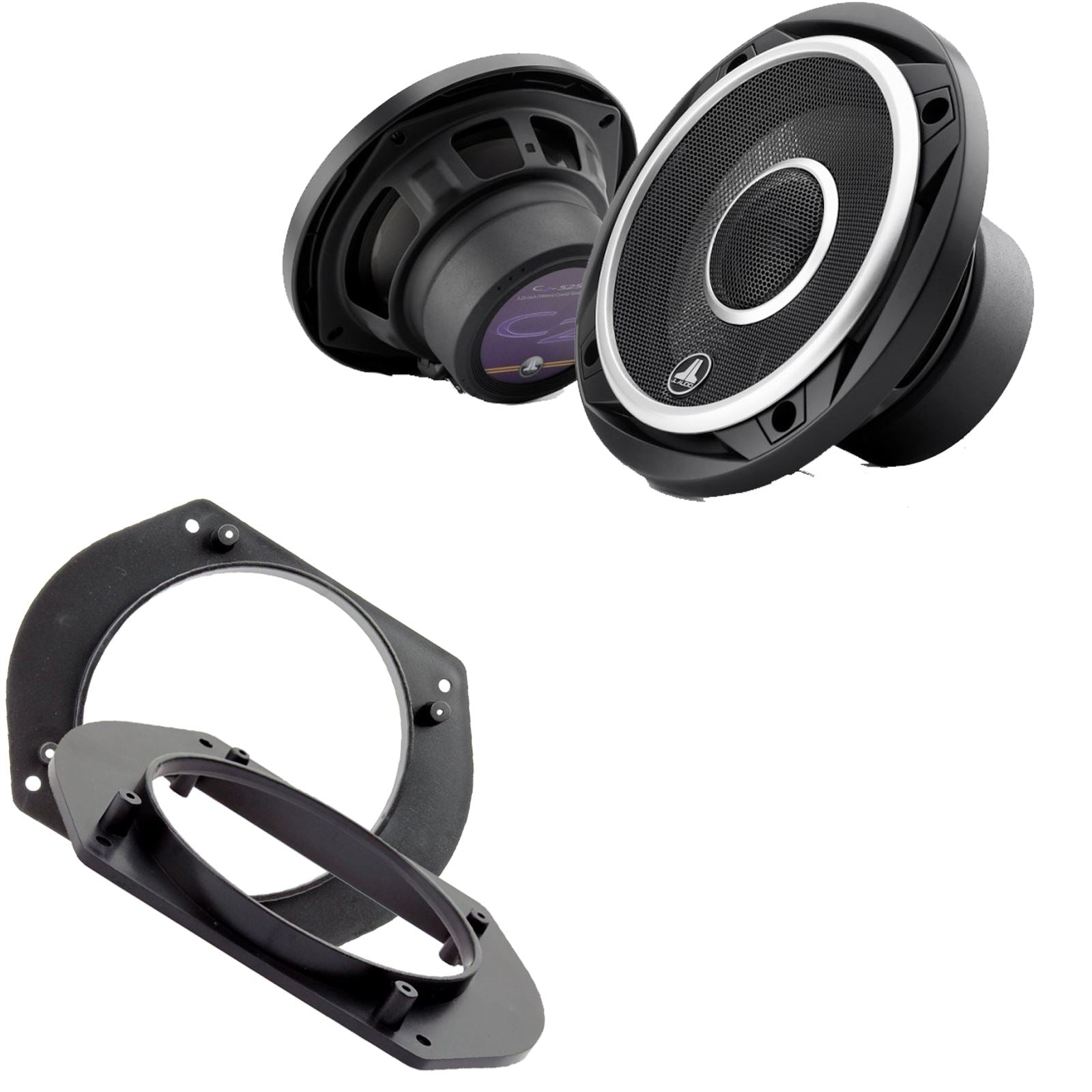 JL Audio C2-525X 2-Way 130mm/13cm/5.25" Coaxial Speakers (Per Pair 450 Watts) Fits Fiat Brava 1995-01 | Bravo 95-01 | Marea 96-02 | Multipla 99-10