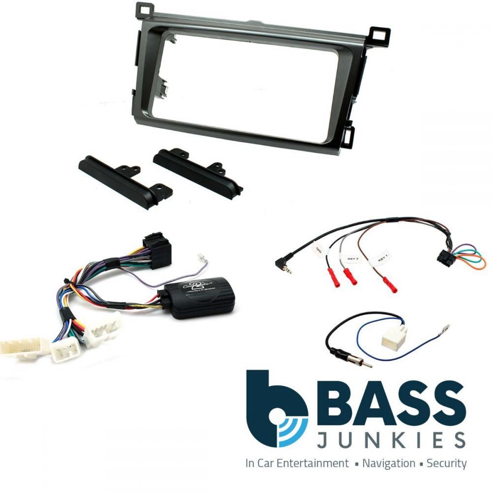 Connects2 CTKTY07 - Toyota RAV4 2013 Onwards Double Din Fascia Installation Kit