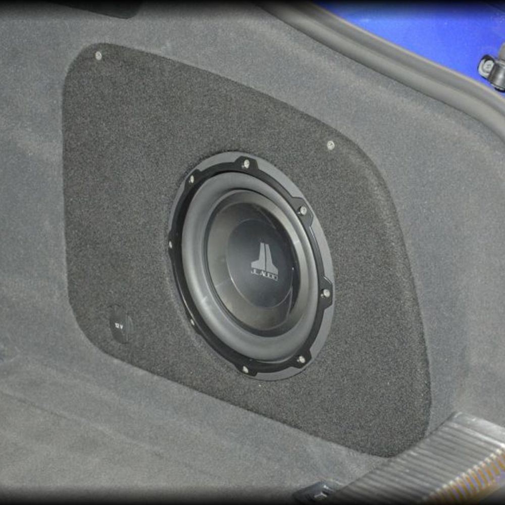 T1 Audio - Audi A5 Sportback 2007 On Left Arch Custom Fit 8" Car Sub Subwoofer Bass Box