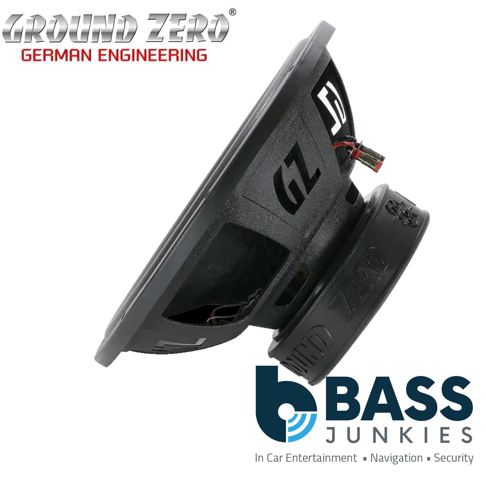 Ground Zero GZRW 30-D2 - 1200 Watts 12" Inch Dual 2 Ohm Car Subwoofer