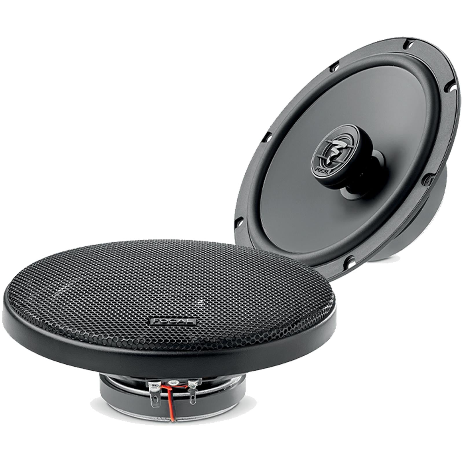 Focal ACX165-S 165mm/16.5cm/6.5" Car Door Shallow Mount Slim Fit Coaxial Speakers (Per Pair Max 240 watts | 120 watts RMS) Each Speaker: Max 120 watts | RMS 60 watts [Woofer/Tweeter]