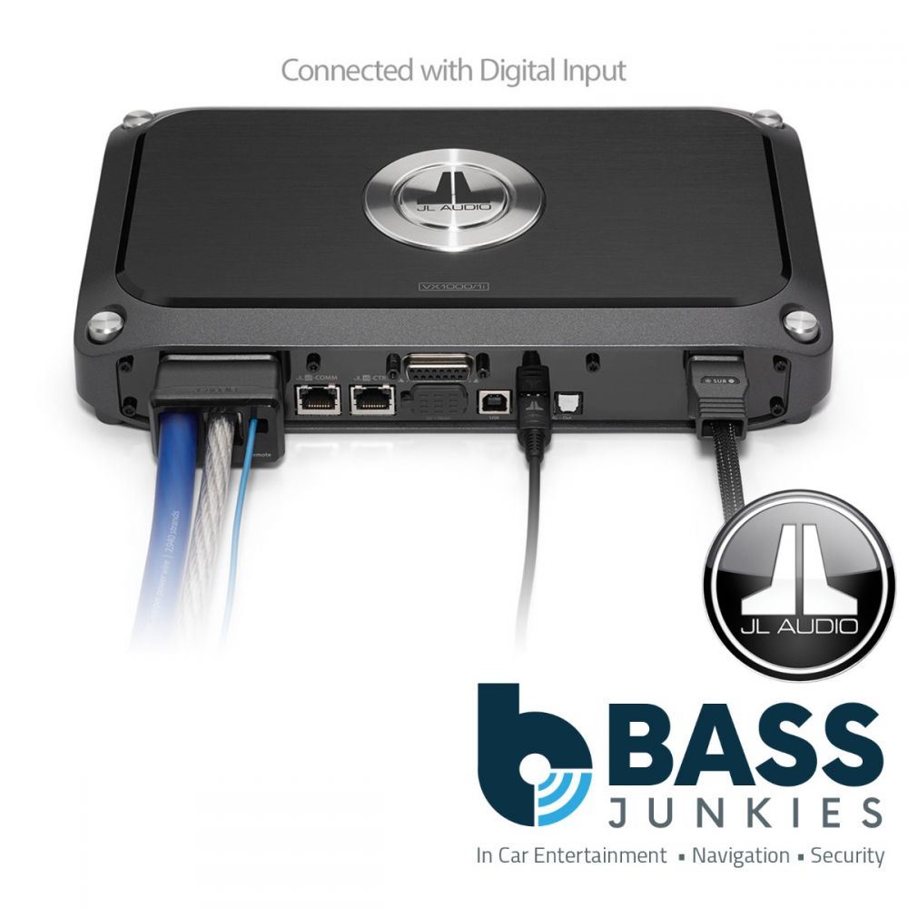 JL Audio VX1000/1I 1000 Watts Monoblock Class D Car Amplifier with Integrated DSP