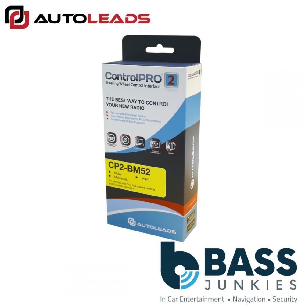 Autoleads CP2-VAG52 - Audi VW Seat Skoda Active Can Bus Steering Wheel Interface Quadlock