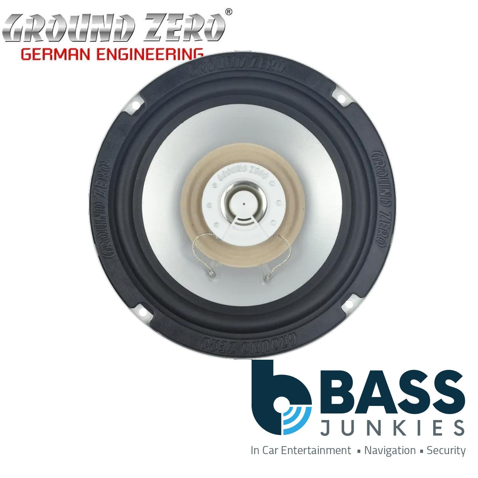 Ground Zero GZRM 165X - 6.5" Inch 16.5cm 240 Watts 4 Ohm Marine 2-way Coaxial Car Boat Speakers
