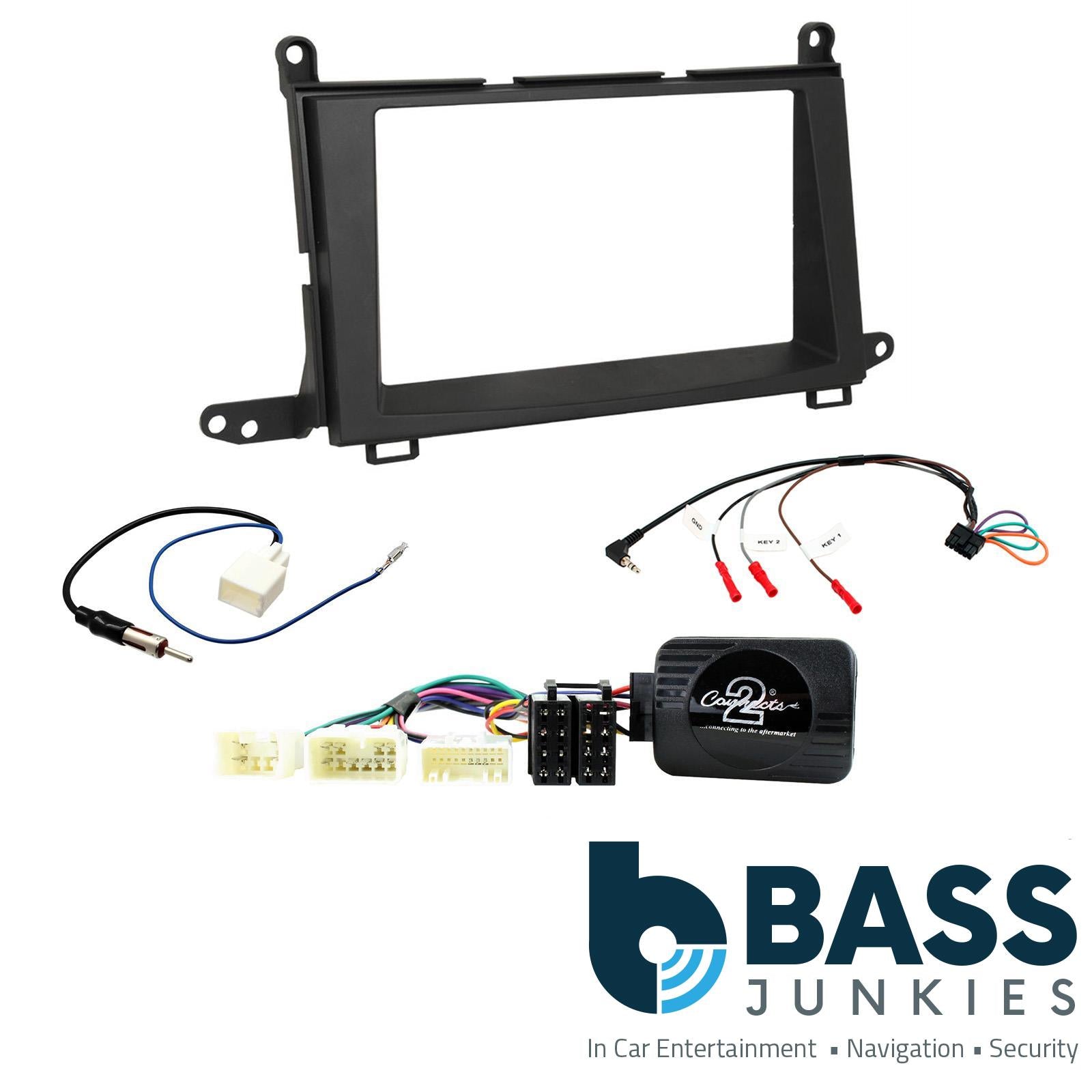 Connects2 CTKTY16 - Toyota Venza 2009-2015 Double Din Fascia Installation Kit