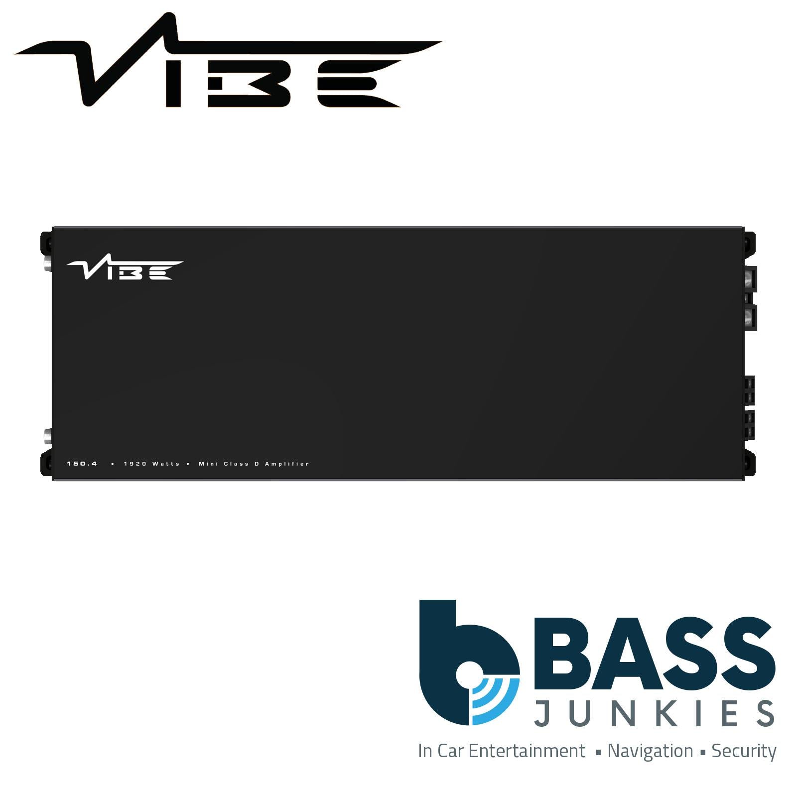 Vibe POWERBOX150.4M-V0 4 Channel Class D Car Amp Amplifier 1920 Watts Max Power