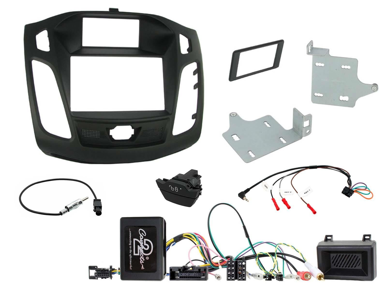 Connects2 CTKFD31C Ford Focus 2011 - 2015 Car Stereo Double Din Fascia Fitting Kit