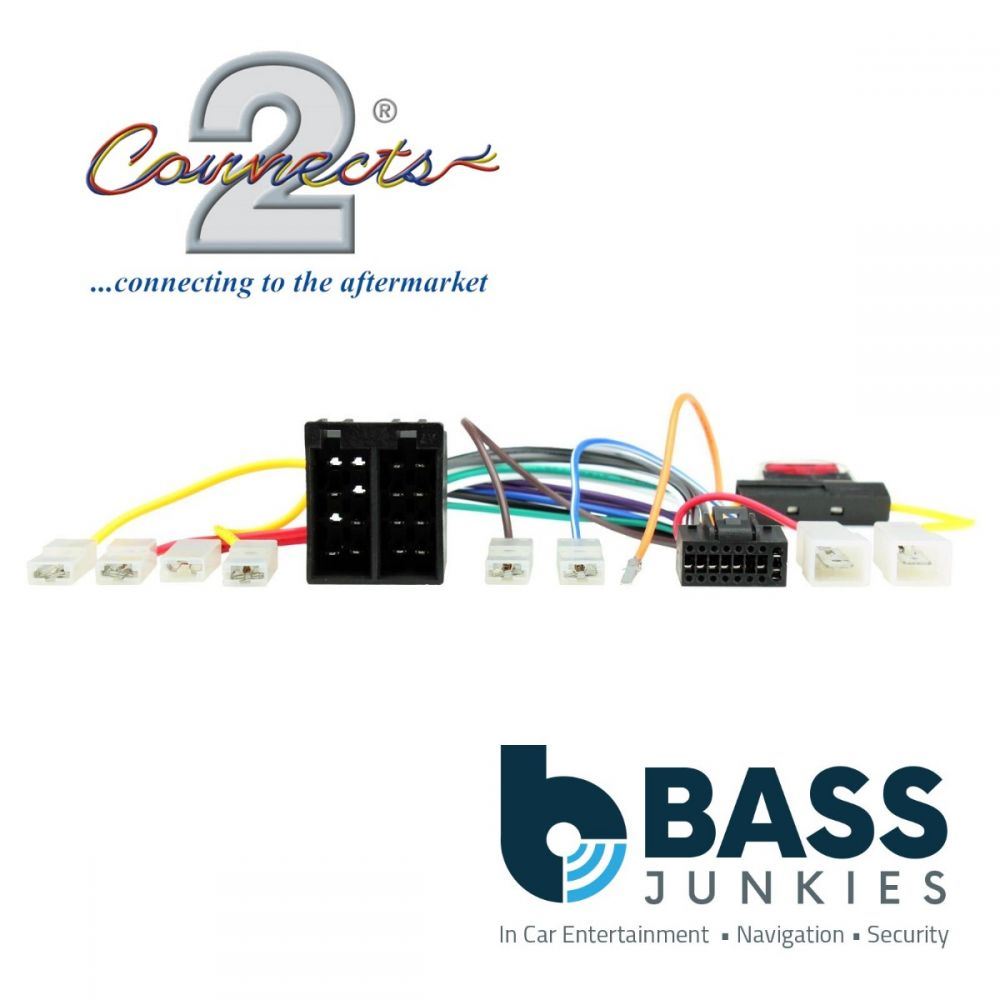 Connects2 CT21JV04 - JVC 16 PIN Car Stereo Radio ISO Wiring Harness Lead Cable