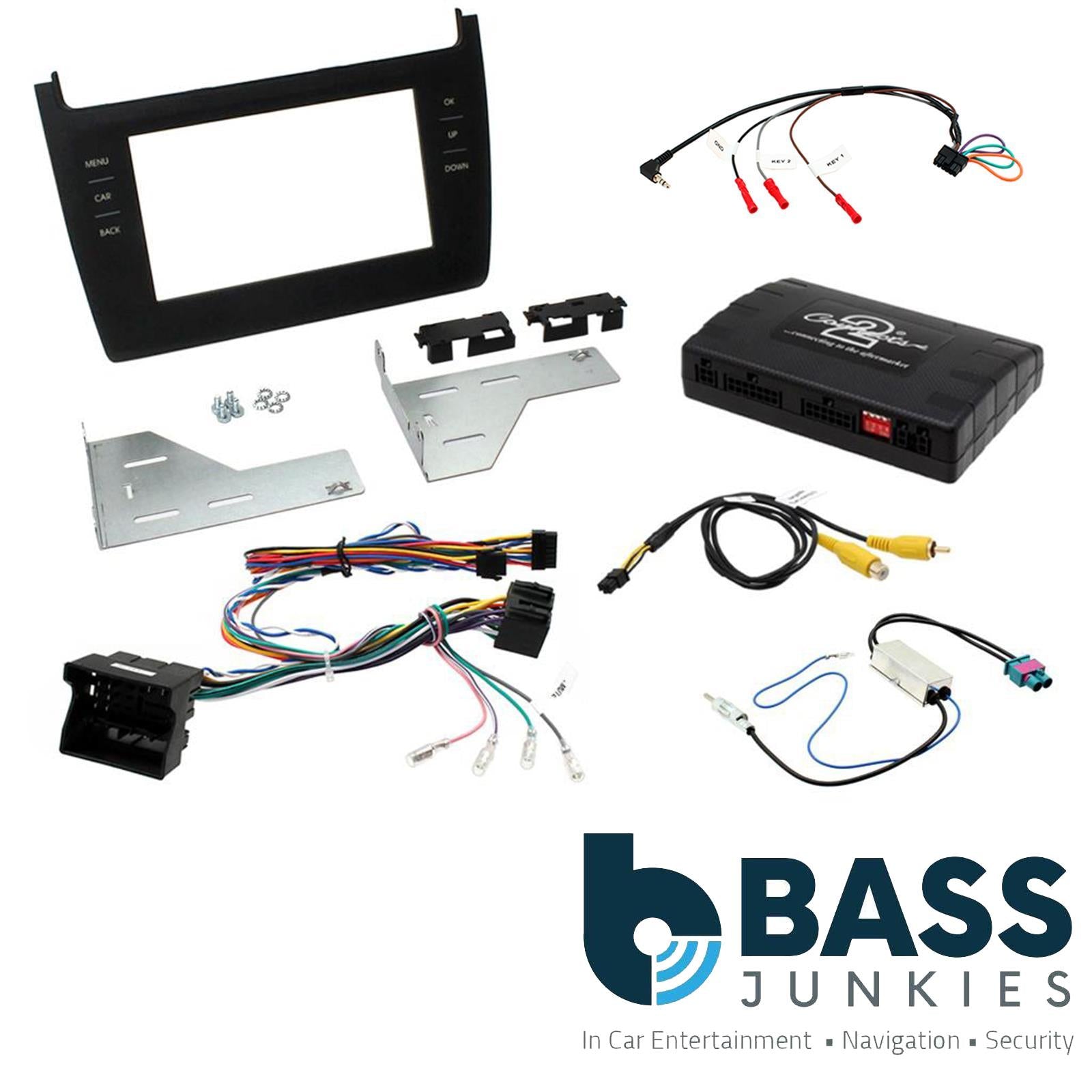 Connects2 CTKVW13 - Volkswagen Polo 2014 Onwards Double Din Fascia Installation Kit