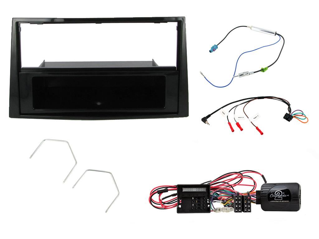 Connects2 CTKVX17 - Vauxhall Astra 2004 - 2009 Single Din Fascia & Steering Wheel Interface Installation Kit