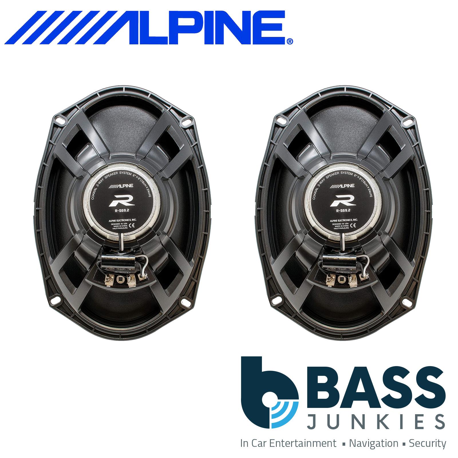 Alpine R-S69.2 R-Series Coax speaker 6x9"