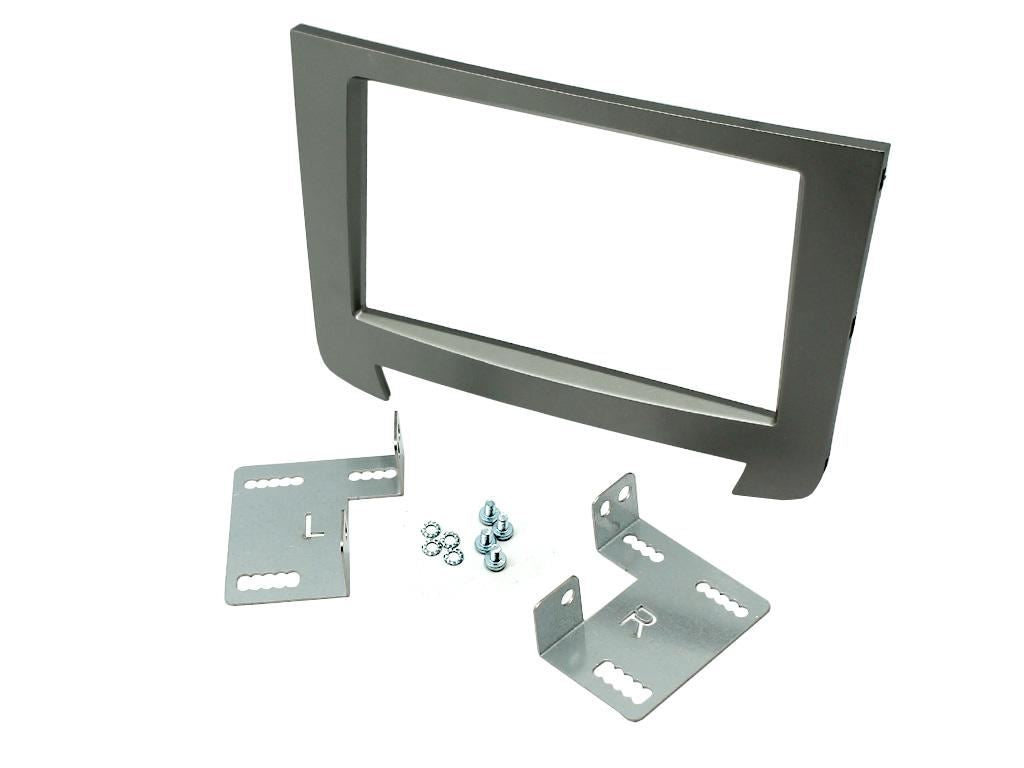 Grundig 6.8" Apple Android Double Din Stereo Fitting Kit + Steering Wheel Stalk Controls to fit SsangYong Rexton 2012-17