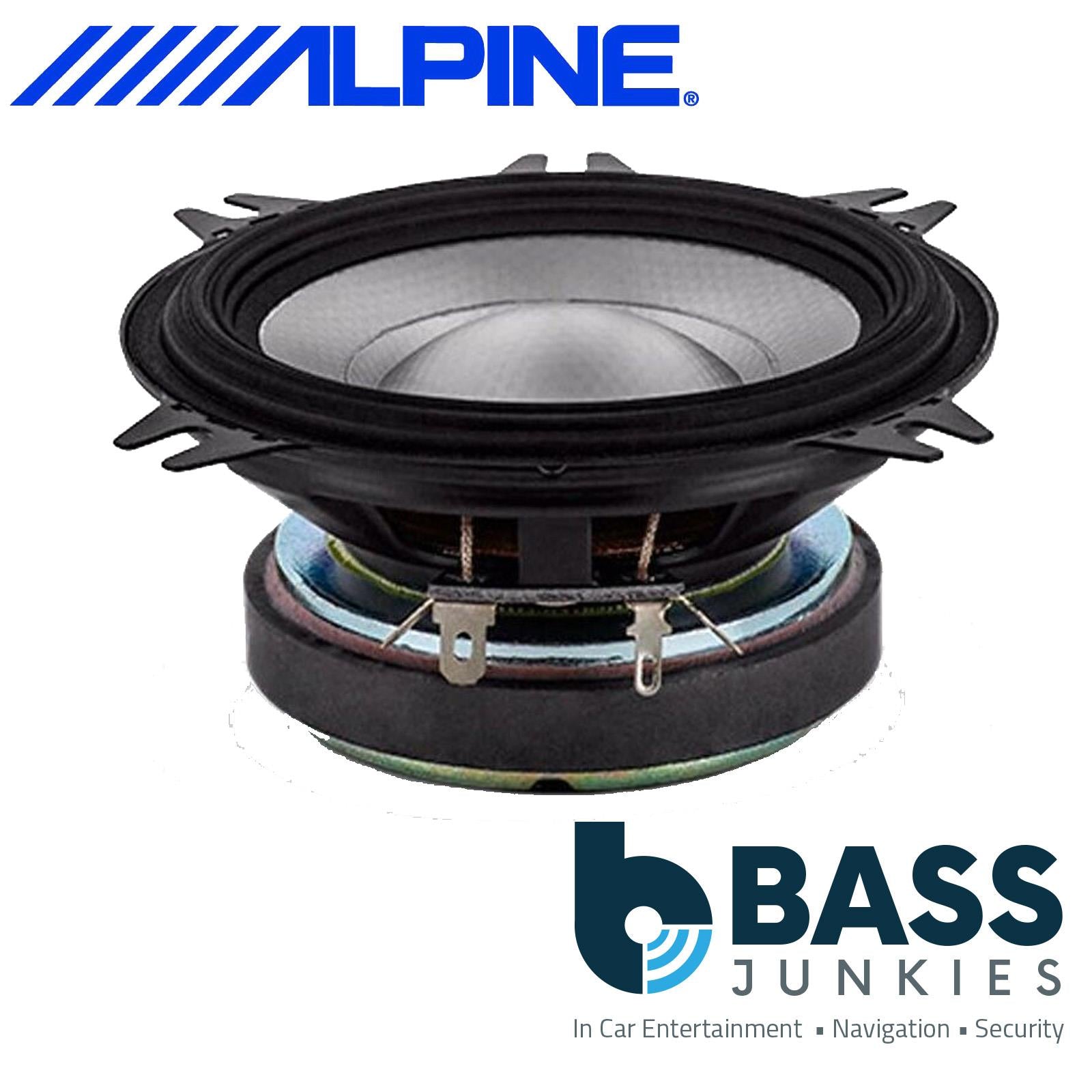 Alpine S-Series S2-S40C - 4” 10cm 280 Watt 2 Way Component Dash Door Speakers