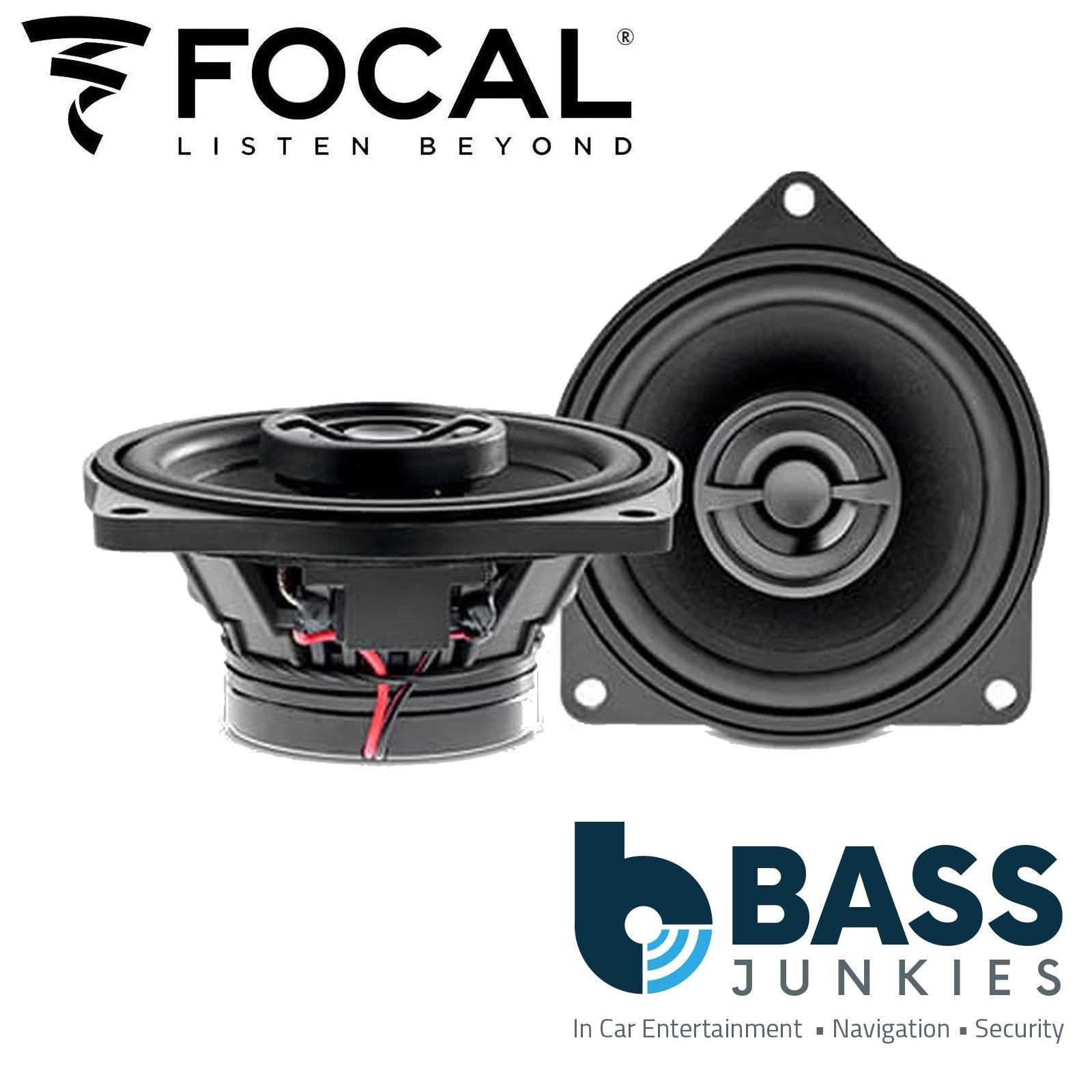 Focal ICBMW100 10cm 80W Max Power 4 Ohms Car Audio Coaxial Speakers Kit