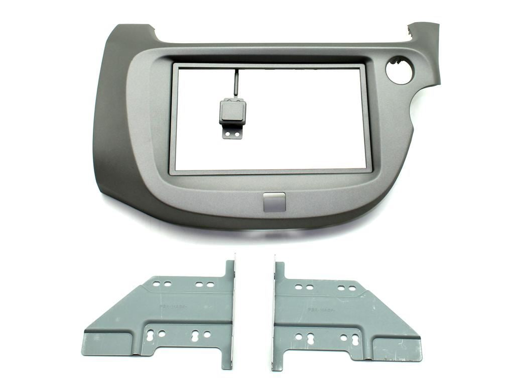 Connects 2 CTKHD05 - Honda Jazz 2009 - 2013 Double Din Facia & Steering wheel Interface Fitting Installation Kit (Light Grey Facia Panel)
