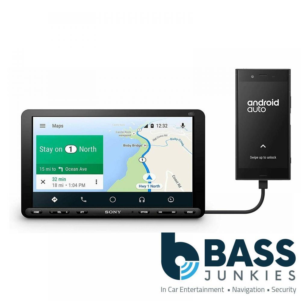 Sony XAV-AX8050D 8.95 9" CarPlay Android DAB Bluetooth Weblink Cast Car Reciever