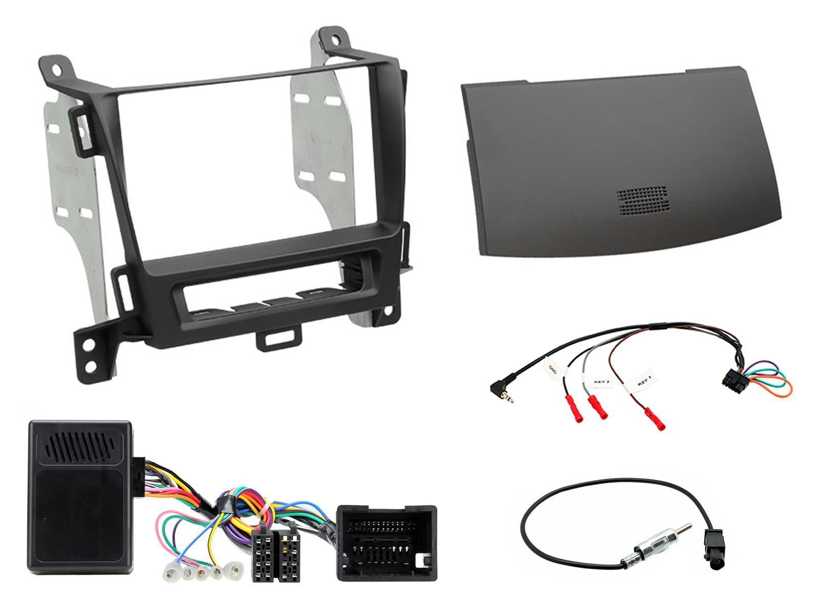 Connects2 CTKVX20 - Vauxhall Zafira Tourer C 2012 - 2015 Double Din Fascia & Steering Wheel Interface Installation Kit