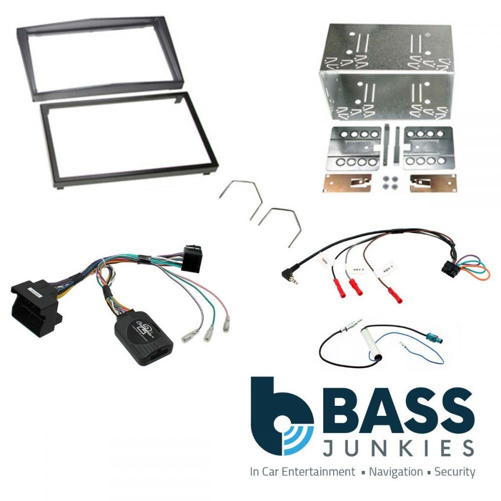 Vauxhall Corsa 2006-2009 Double Din SWC CTK FITTING KIT