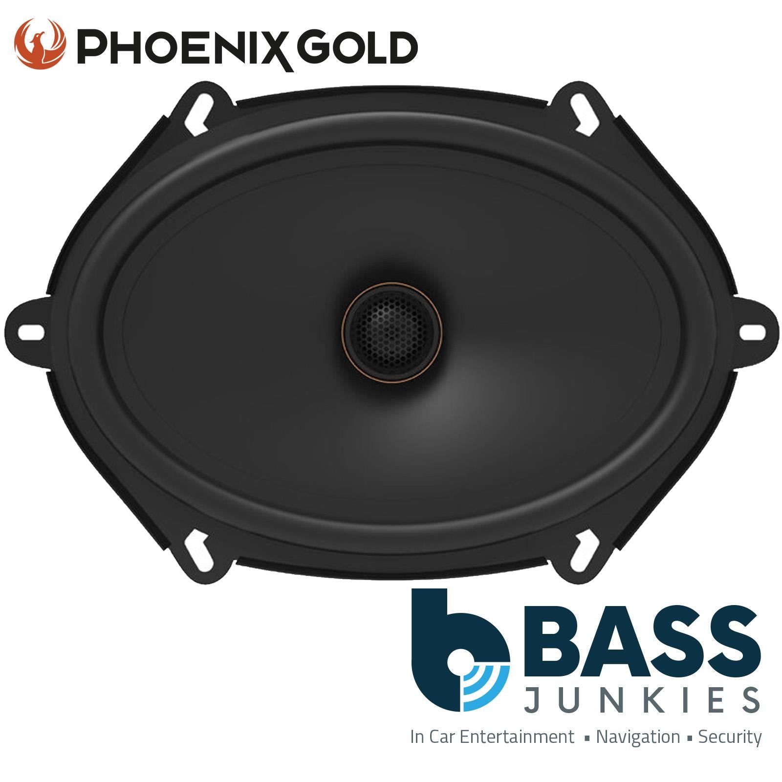 Phoenix Gold MX Series MX57CX 5x7" 150 Watts Coaxial Car Speakers