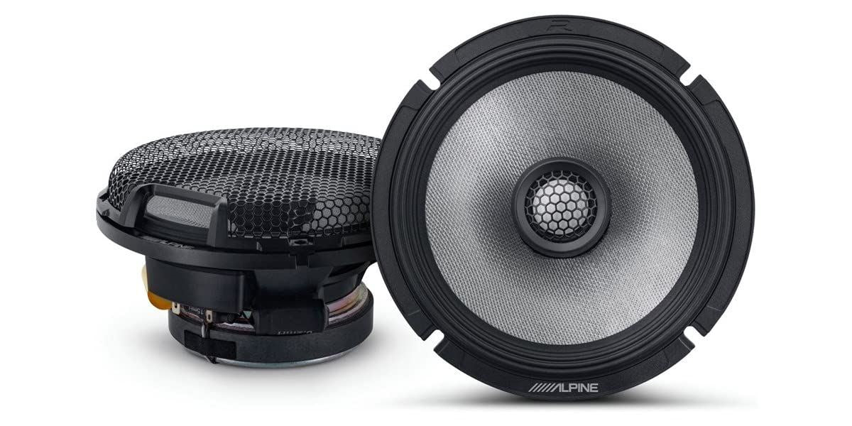 Next-Generation 6-1/2" (16.5cm) COAXIAL 2-WAY R-SERIES SPEAKERS - Peak Power: 300 Watts - RMS Power: 100 Watts