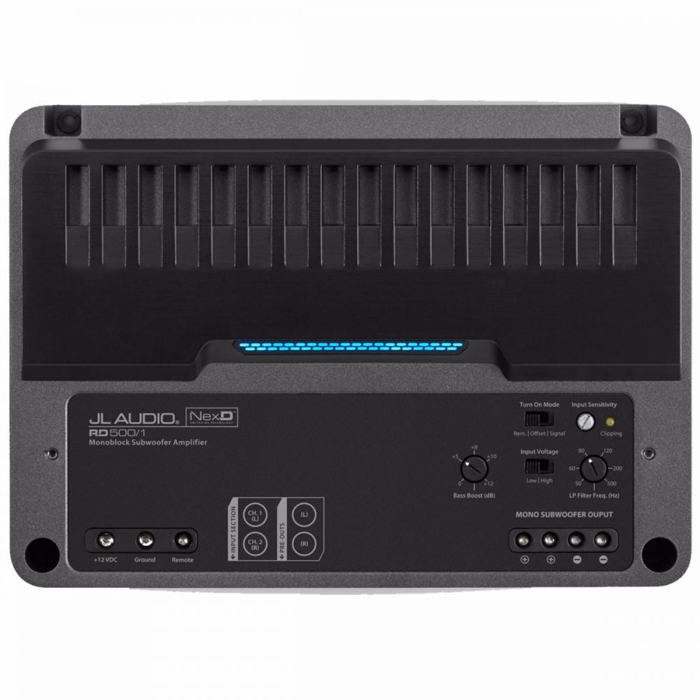 JL Audio RD500/1 - RD 500 Watts Monoblock Class D Mono Sub Subwoofer Car Amp Amplifier