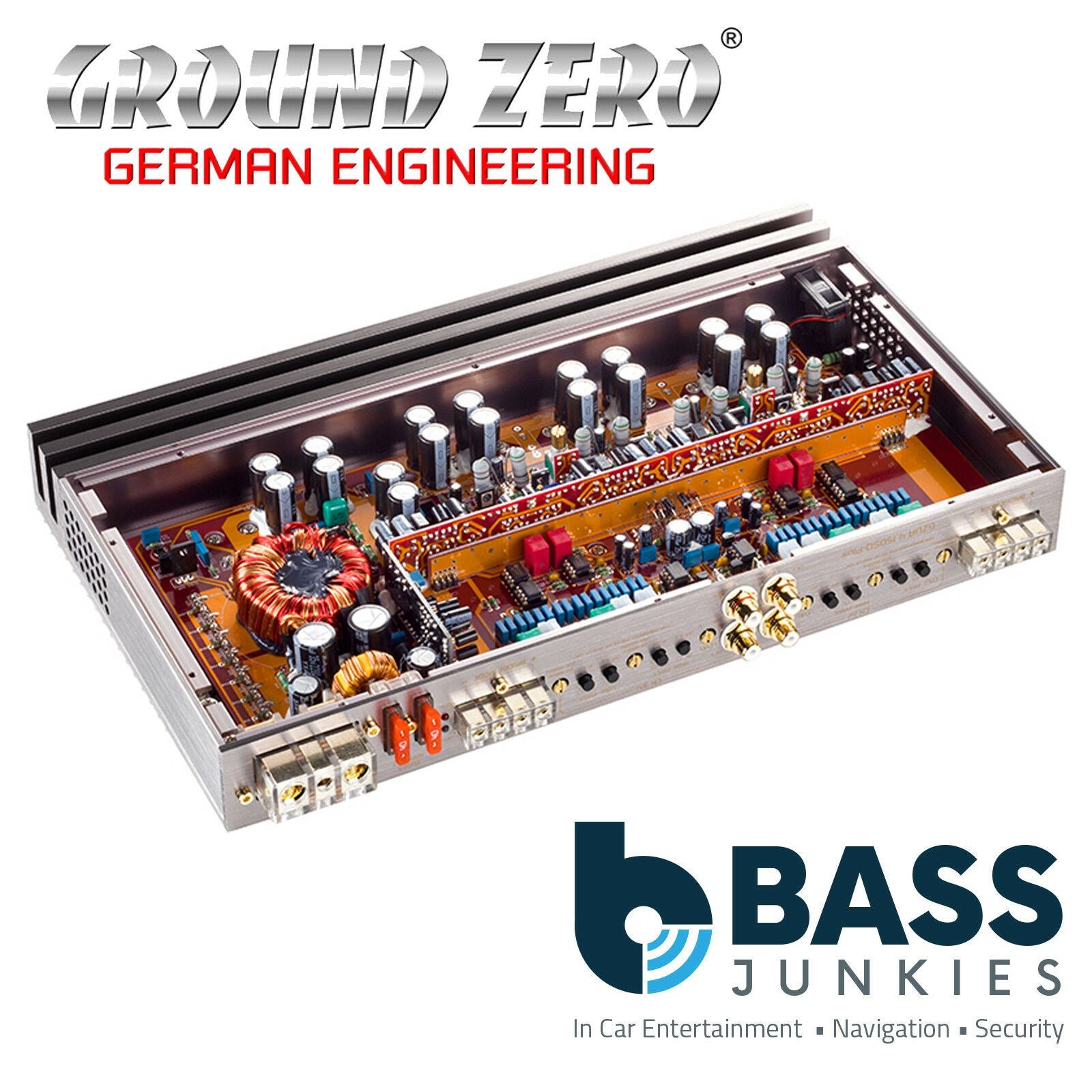 Ground Zero GZUA 4.150SQ-PLUS - 4 Channel Sound Quality amplifier - 920 Watt Max