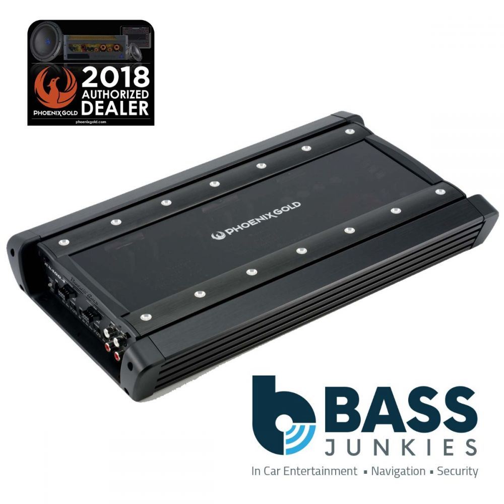 Phoenix Gold RX400.4 - RX Series 400 Watts 4 Channel Car Audio Amplifier