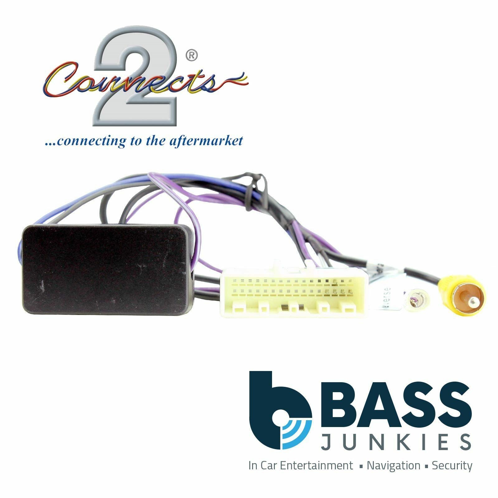Connects2 CAM-NS2-RT Nissan Car Stereo Camera Retention Interface Adapter Lead