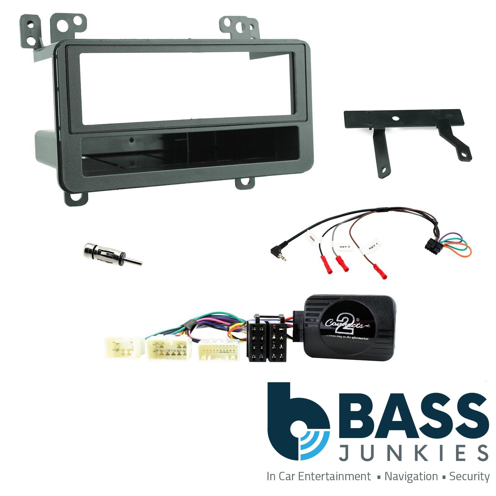Connects2 CTKTY15 - Toyota Celica MR2 RAV4 Double Din Fascia Installation Kit