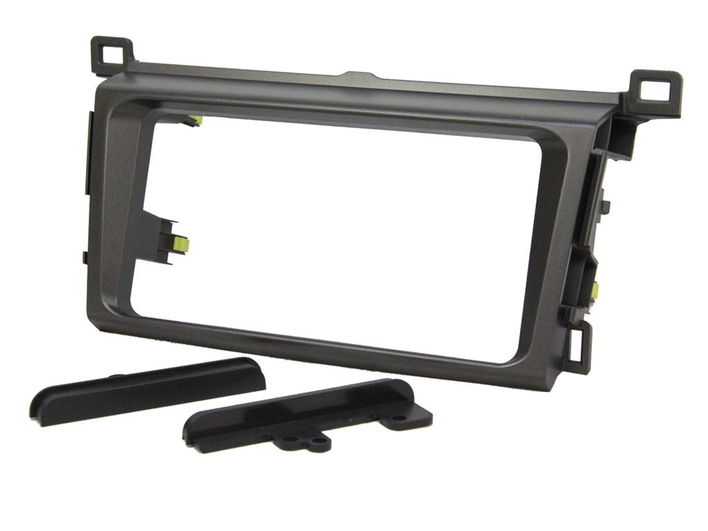 Grundig 6.8" Apple Android Double Din Stereo Fitting Kit + Steering Wheel Stalk Controls to fit Toyota RAV4 2013-18