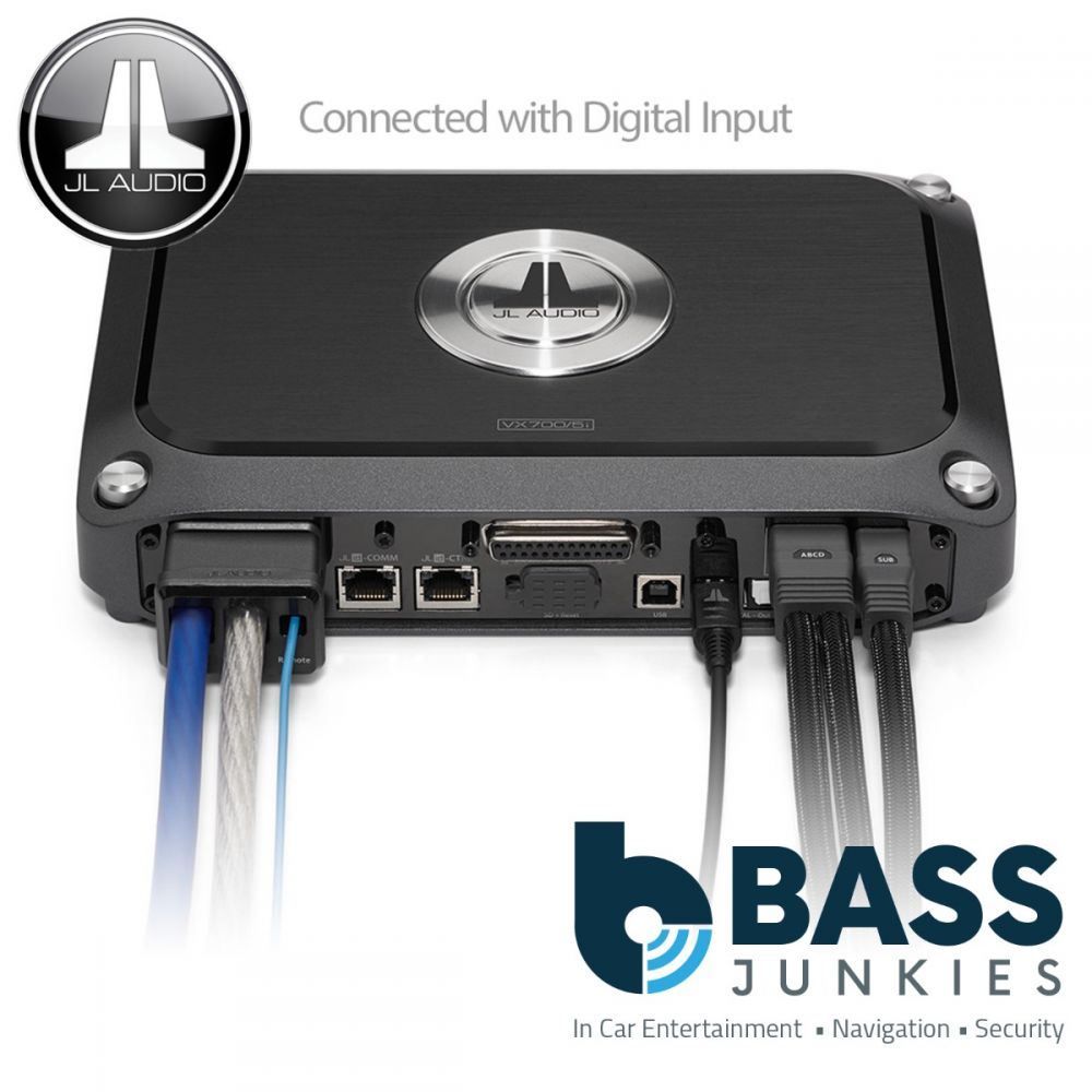 JL Audio VX700/5I 700 Watts 5-Channel Class D Car Amplifier with Integrated DSP