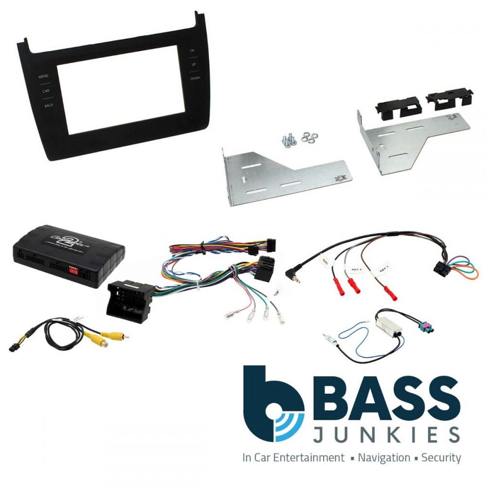 Connects2 CTKVW13 - Volkswagen Polo 2014 Onwards Double Din Fascia Installation Kit