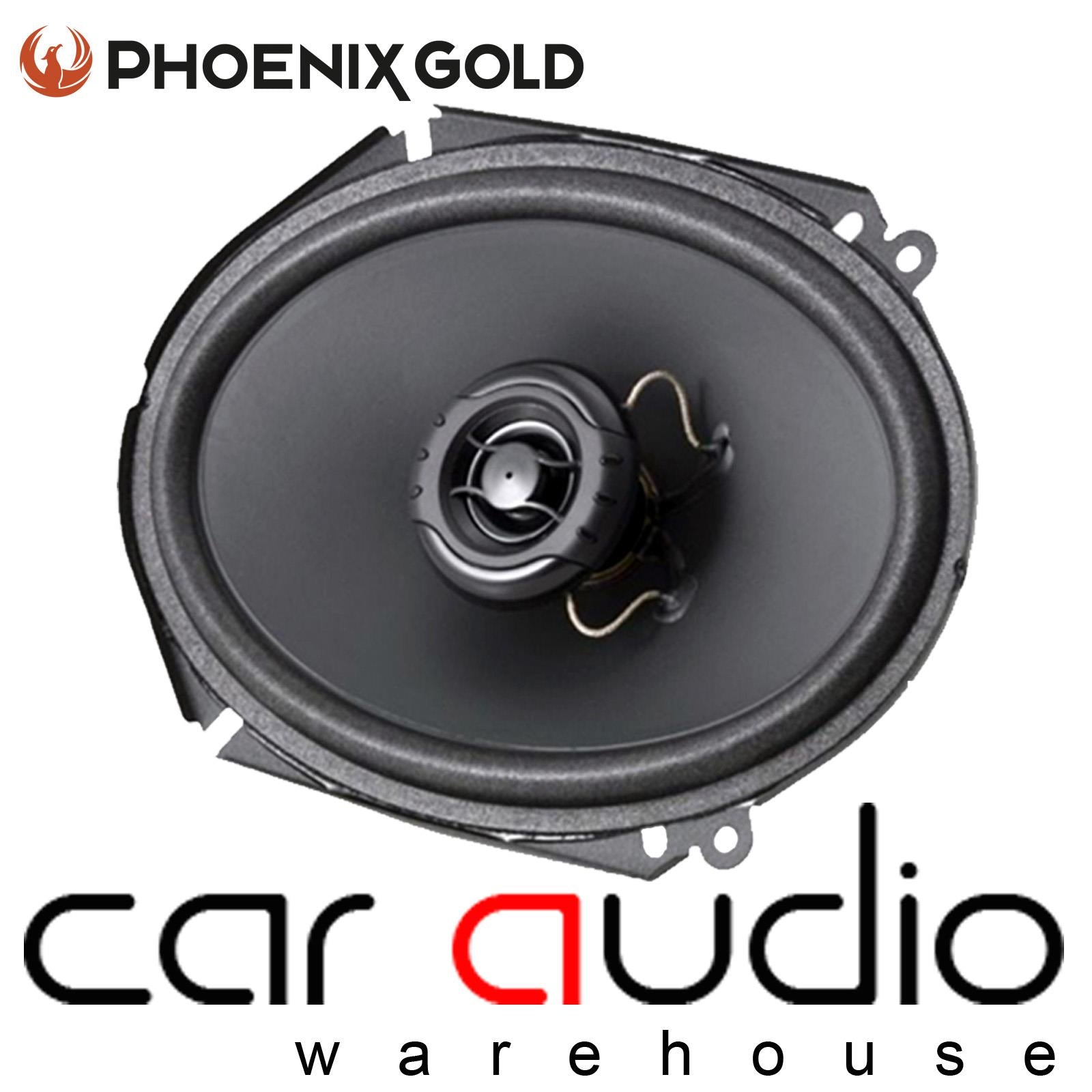 Phoenix Gold RX57CX - RX Series 5" x 7" Inch 50 Watts Car Coaxial Speakers