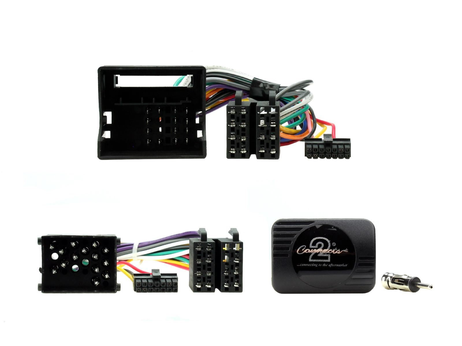 SONY 6.2" Screen Blutooth Double Din Stereo Fitting Kit + Steering Wheel Stalk Controls to fit BMW 3-Series 1998-05