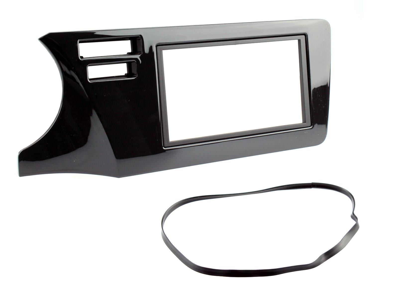 Grundig 6.8" Apple Android Double Din Stereo Fitting Kit + Steering Wheel Stalk Controls to fit Honda City 2014-