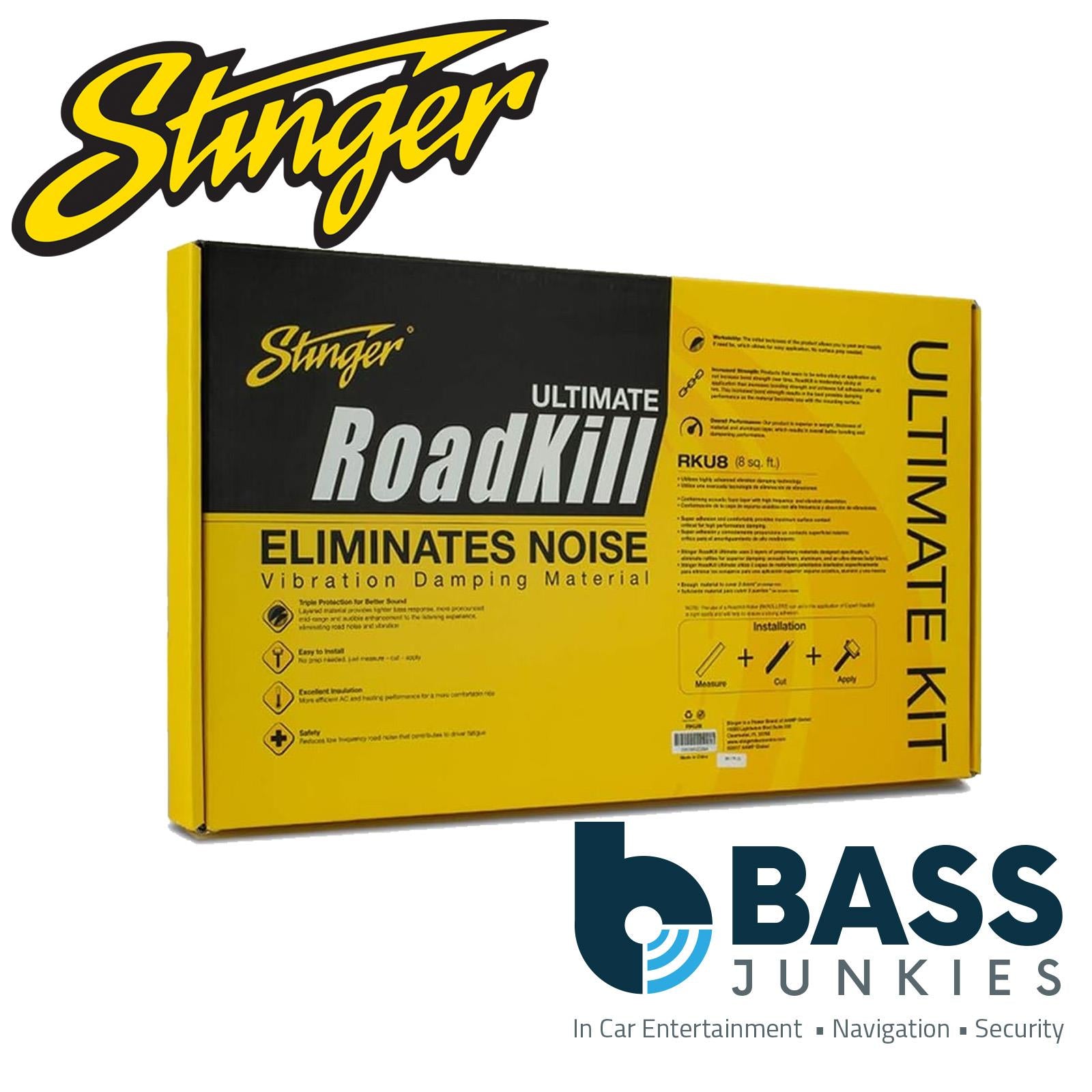 Stinger RKU8 ROADKILL ULTIMATE 8sqft 2 pack 10"x 32"