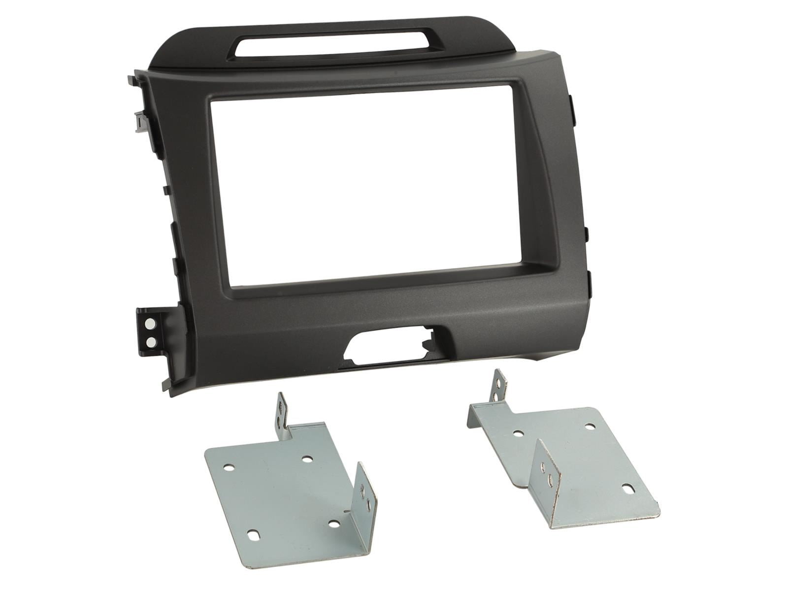Connects2 CTKKI01 Kia Sportage 2010 Dark Grey Fascia Car Stereo Steering Wheel Interface Kit