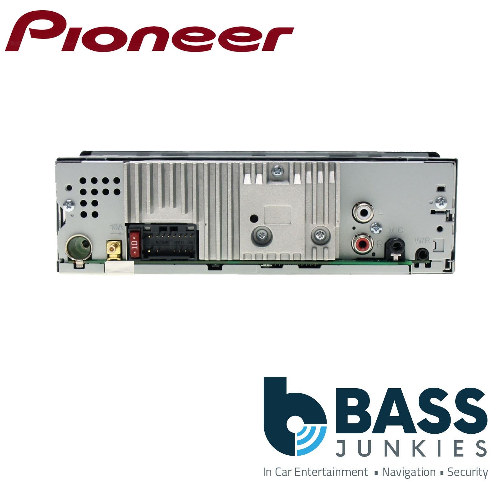 Pioneer MVH-330DAB MP3 Mechless USB Android DAB/DAB+ Red illumination Car Stereo
