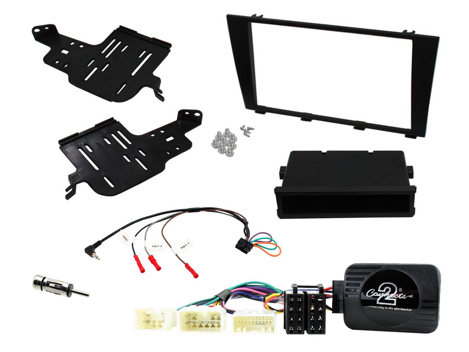 Single & Double Din Stereo Fitting Kit + Steering Wheel Stalk Controls to fit Lexus IS250 2006-13 | Lexus IS350 2006-13 | Lexus IS300 2001-05
