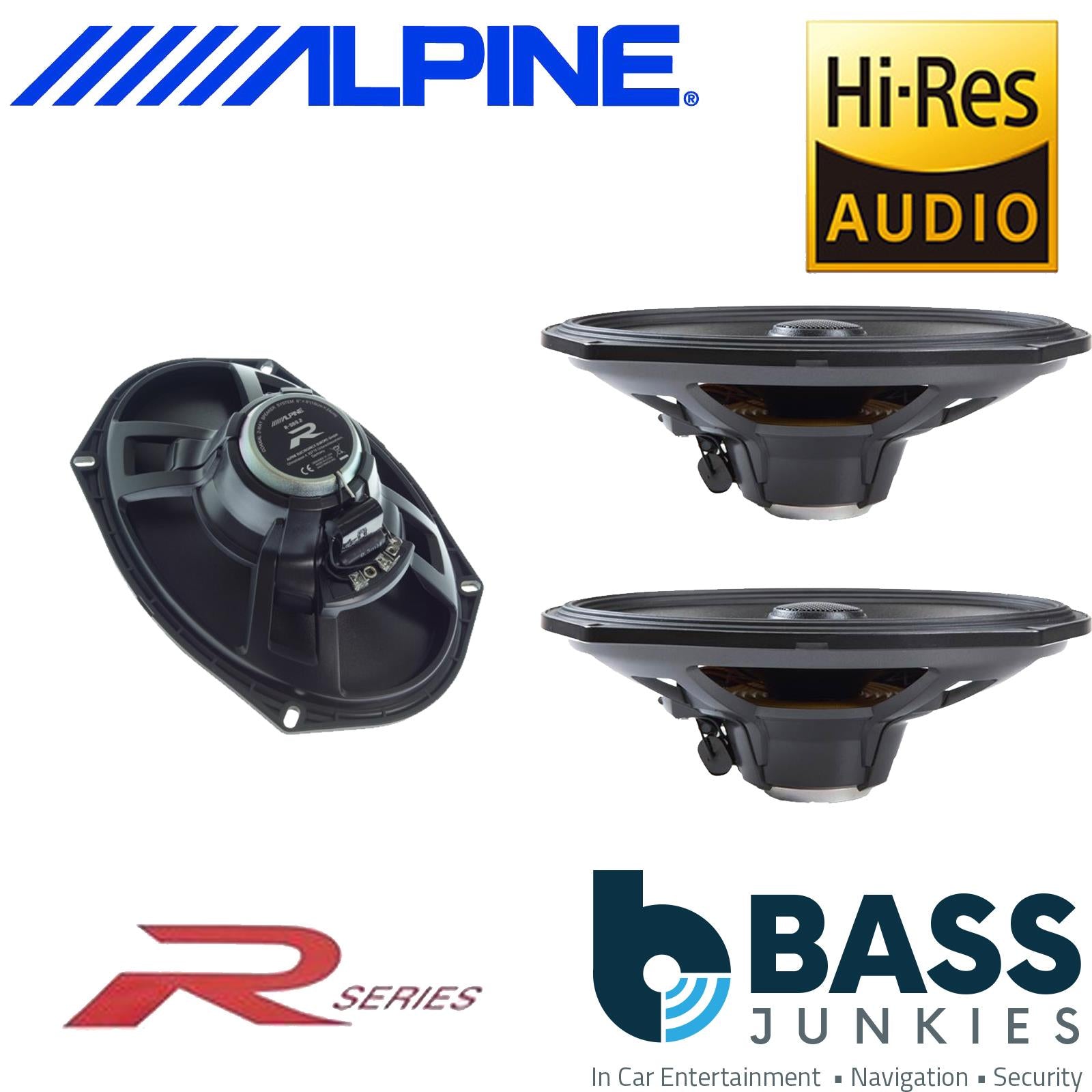Alpine R-S69.2 R-Series Coax speaker 6x9"
