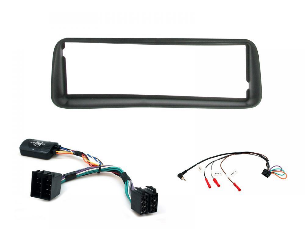 Connects2 CTKPE01 - Peugeot 206 2002 - 2008 Onwards Double Din Fascia & Steering Wheel Interface Installation Kit