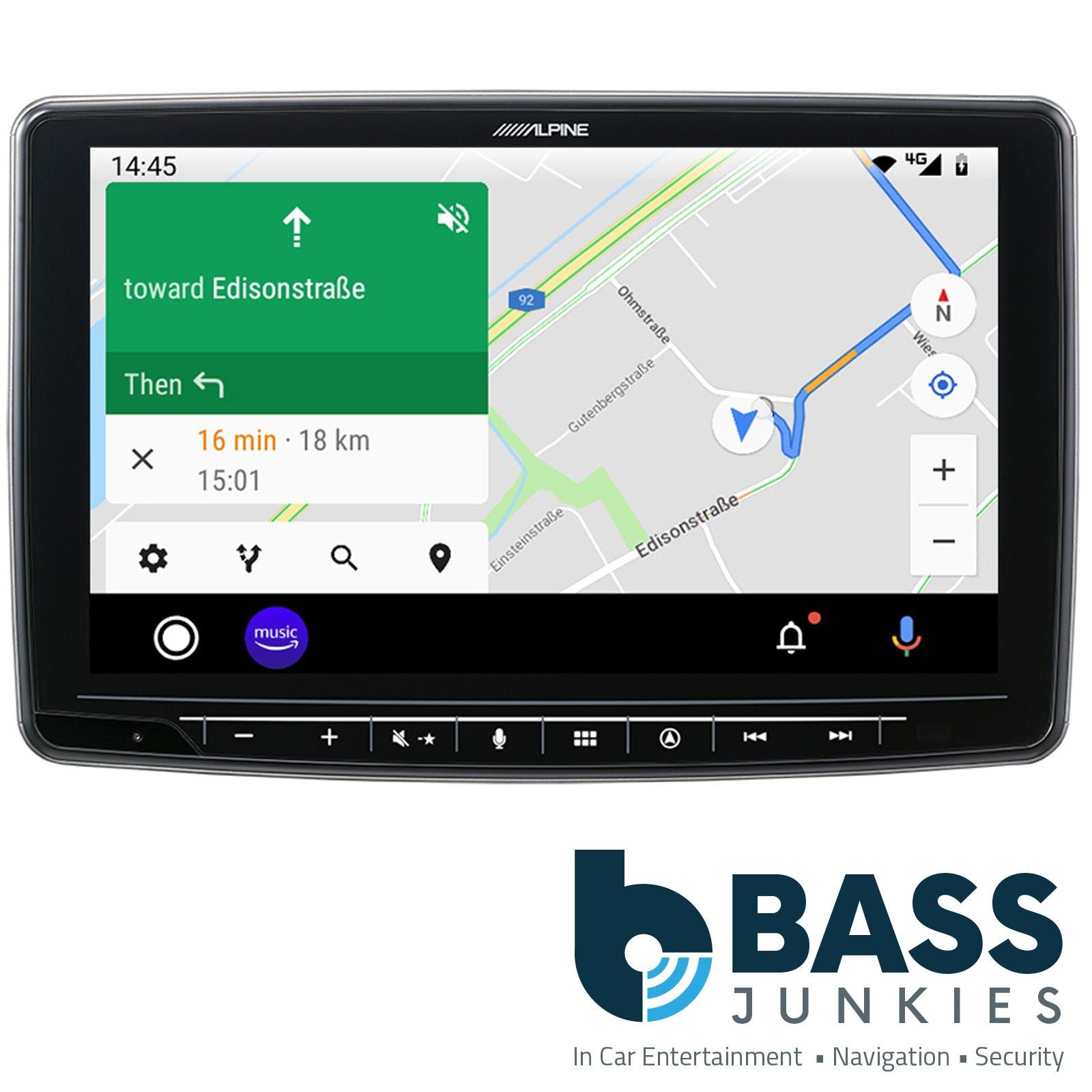 ALPINE X903D-DU8 FIAT DUCATO MOTORHOME SATNAV APPLE CARPLAY DAB BLUETOOTH STEREO