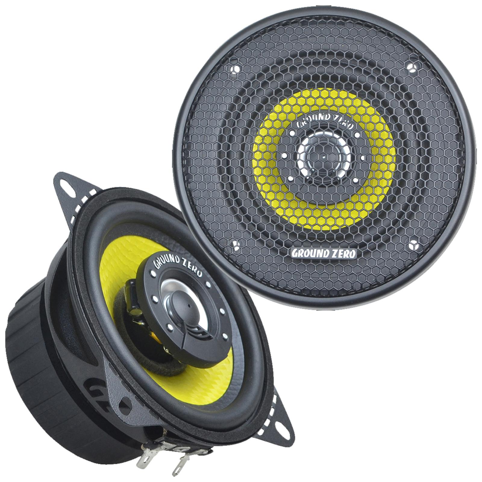 Ground Zero GZTF 4.0X 100 mm / 4" 200w 2-way coaxial speaker system