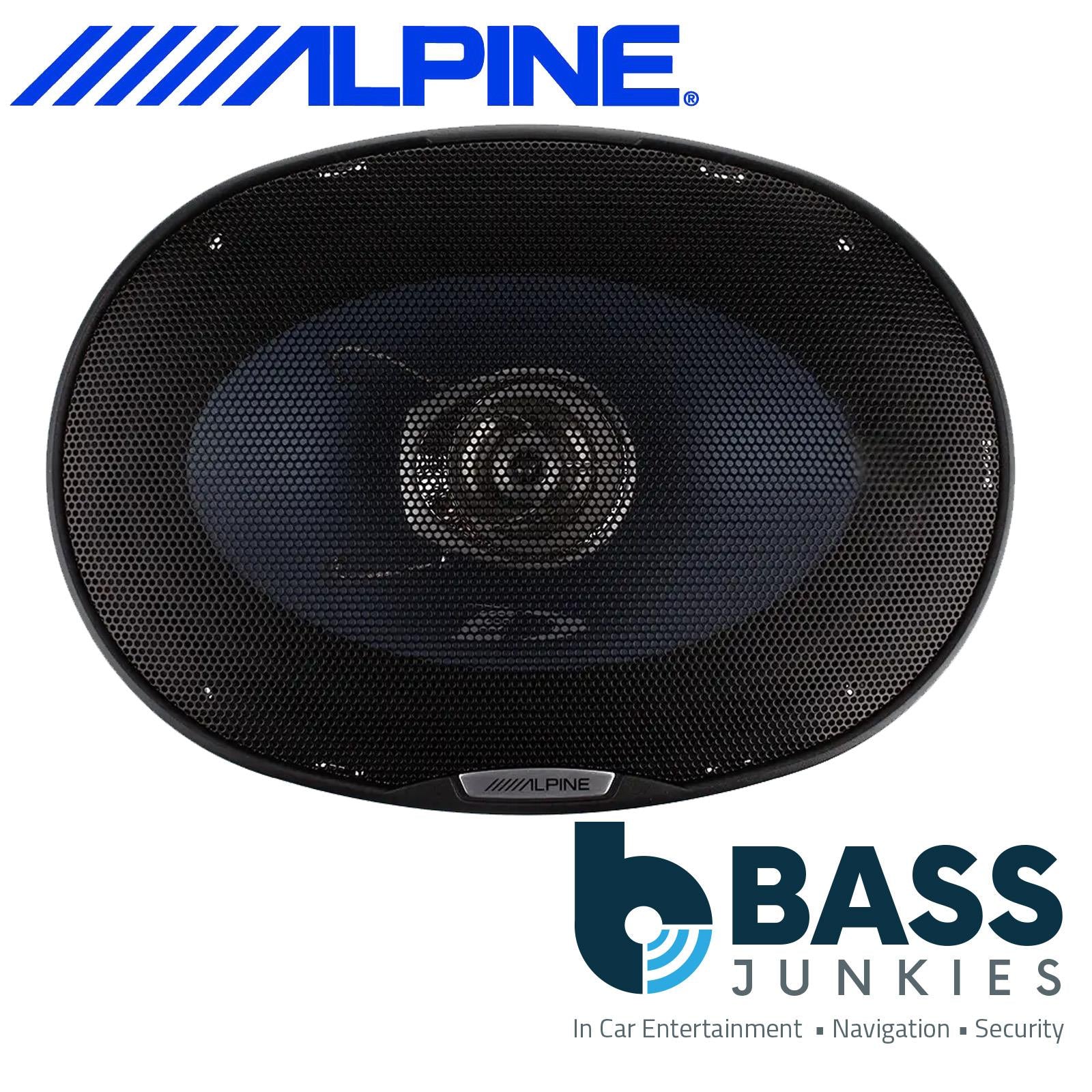 Alpine SXE-69C2 - Car Stereo 6"x9" Inch 560 Watts 2 Way Shelf Coaxial Speakers
