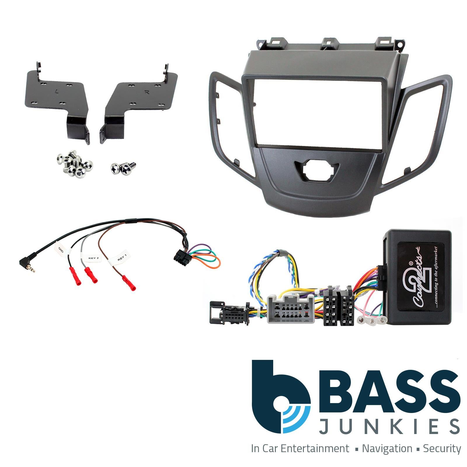 Connects2 CTKFD29 Ford Fiesta 2008-10 Car Stereo Fascia Steering Wheel Stalk Interface Kit