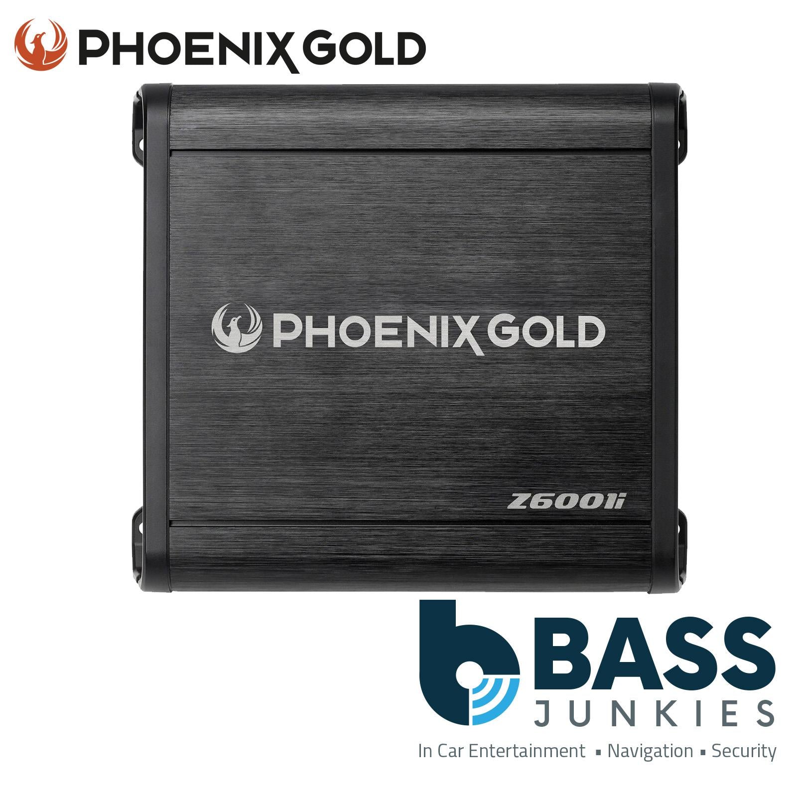 Phoenix Gold Z6001i - 600 Watts Class D Monoblock Car Amplifier & Bass Controller