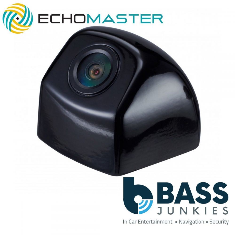 Echomaster CAM-09B Post Mount Car Rear View Reverse Camera - Black